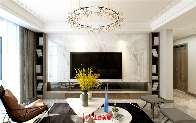 瀚唐三期/135㎡/現(xiàn)代極簡(jiǎn)