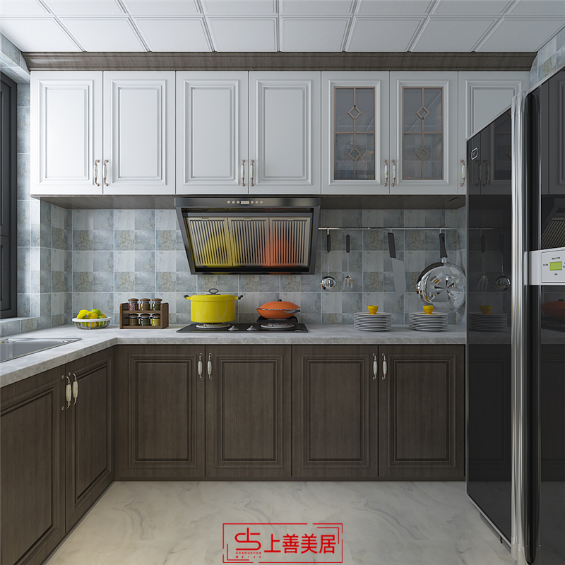 榮盛城/三室兩廳/140㎡裝修效果圖