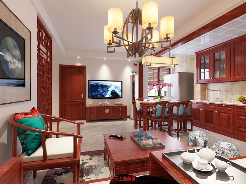 林蔭大院/100㎡/新中式