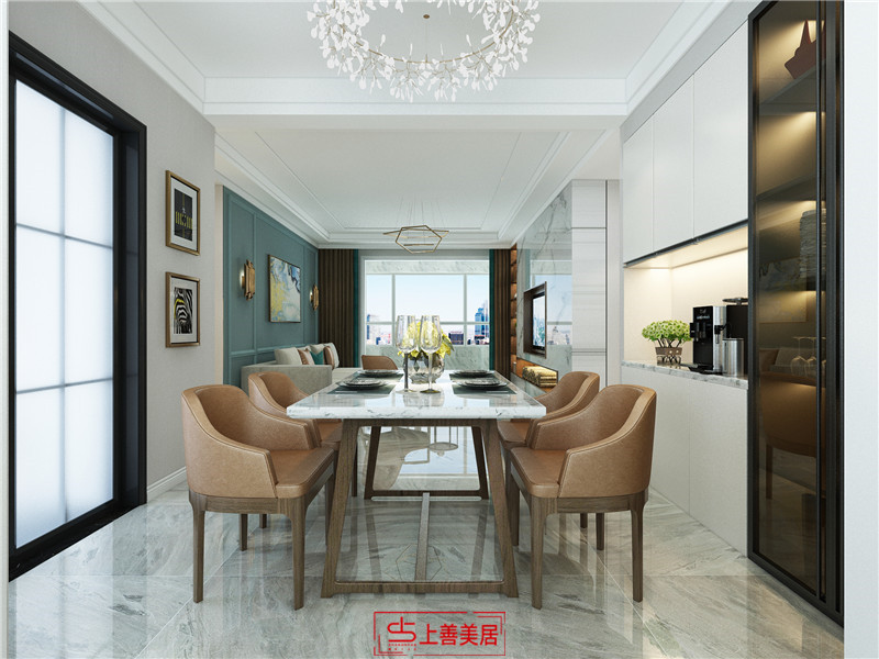 潤(rùn)德天悅城/138㎡/輕奢風(fēng)格