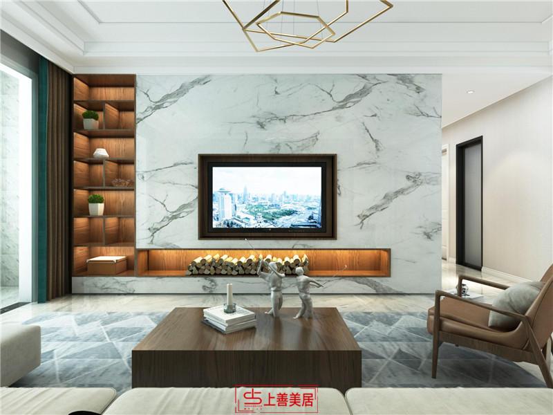 潤(rùn)德天悅城/138㎡/輕奢風(fēng)格