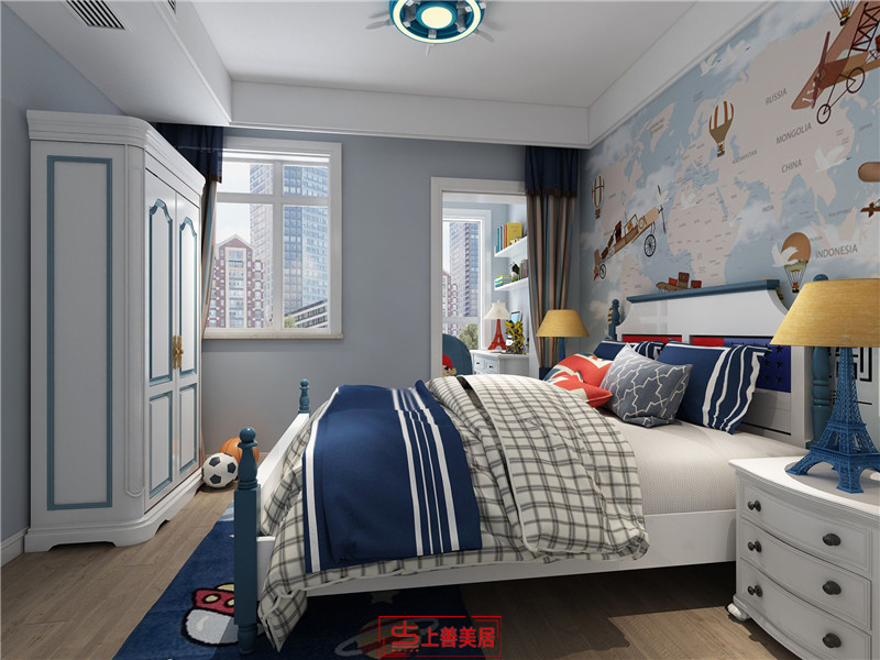 榮盛城/140㎡/美式