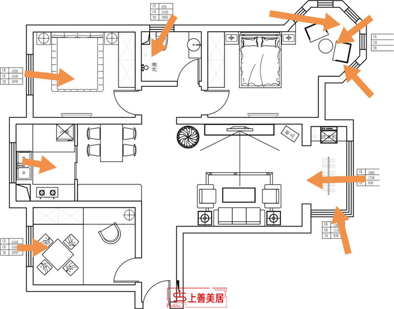 維多利亞三期/122㎡/新中式