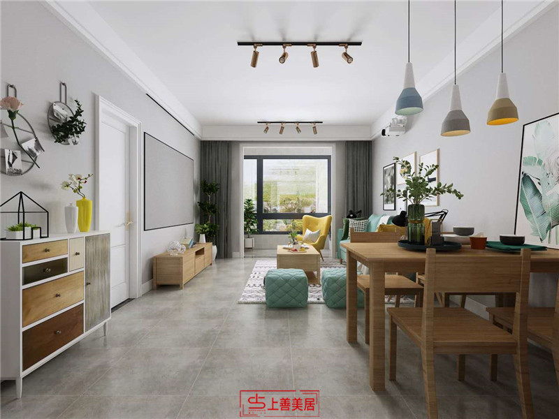 維多利亞/100㎡/現(xiàn)代風(fēng)