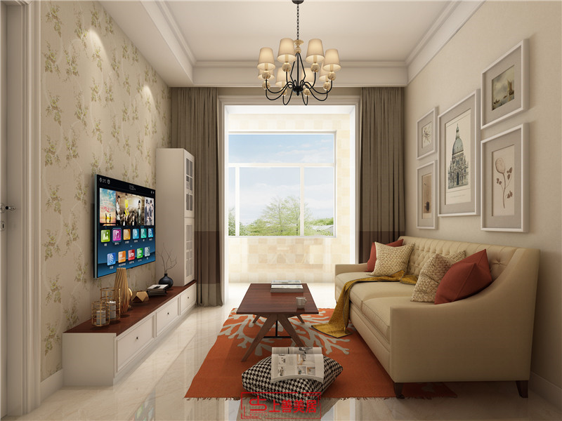 國(guó)賓壹號(hào)/66㎡/田園風(fēng)