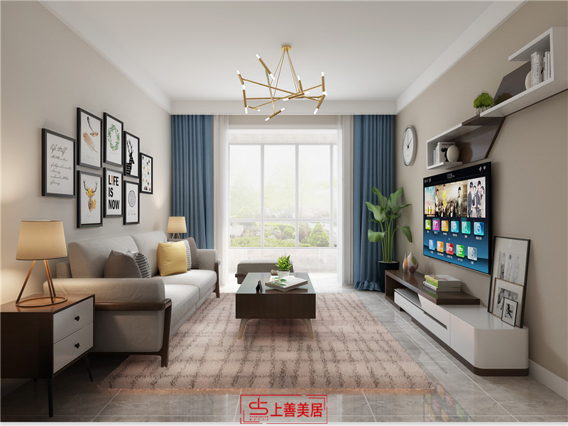 水榭花都/83㎡/現(xiàn)代