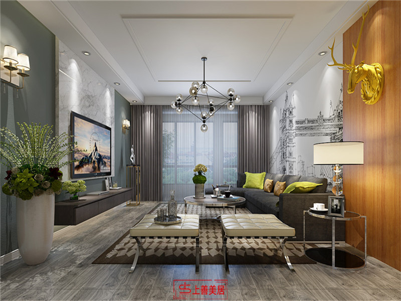 啟銳園/135㎡/后現(xiàn)代