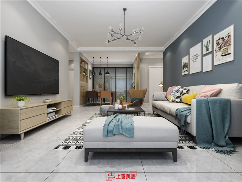 保利花園/110㎡/北歐