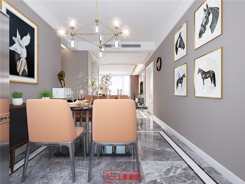 榮盛華府/160㎡/現(xiàn)代輕奢