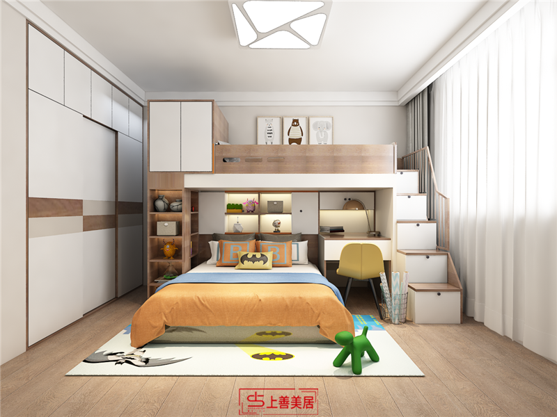 濱河小區(qū)頤興園/90㎡/現(xiàn)代