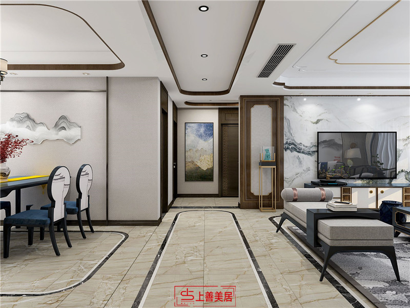 帝王國際/120㎡/新中式