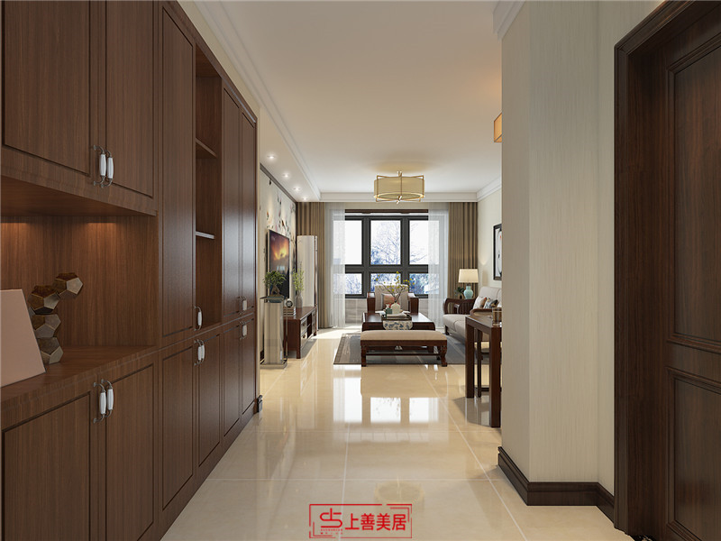 國赫天著/中式風(fēng)格/95㎡