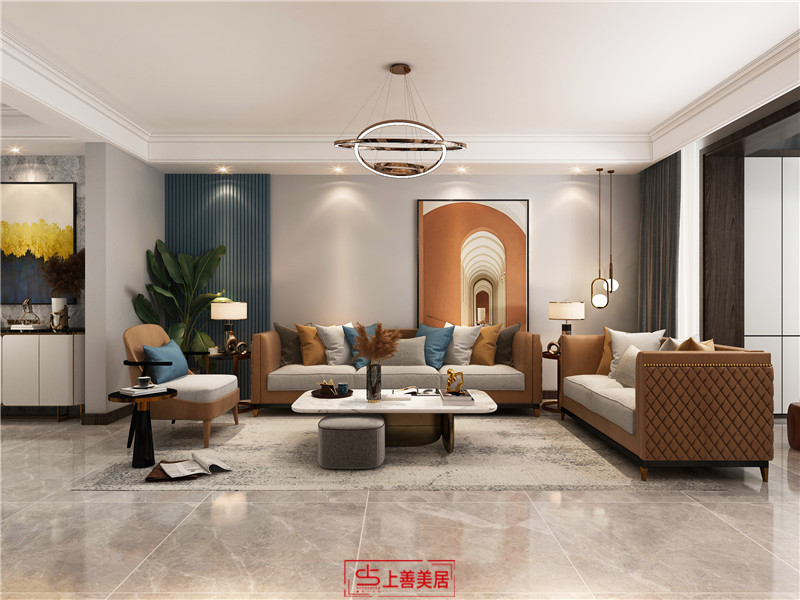 天功頌園/150㎡/現(xiàn)代風(fēng)格