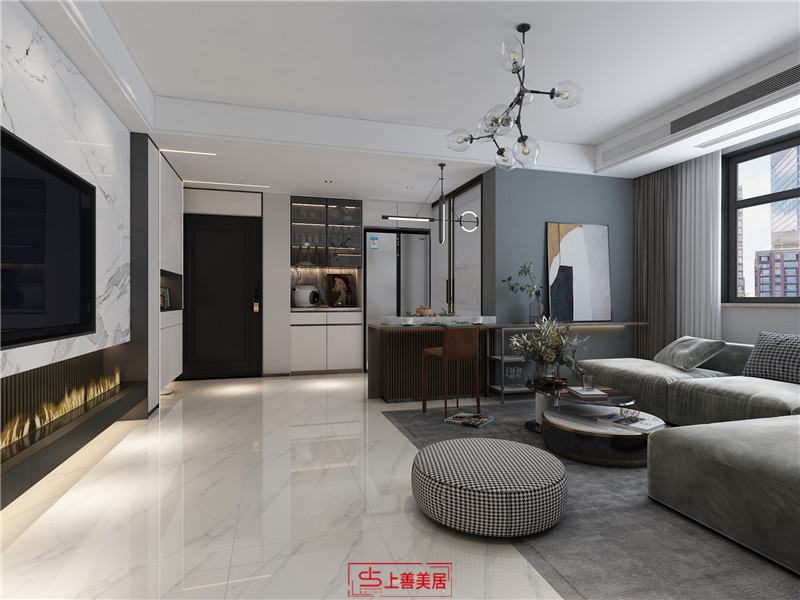 長(zhǎng)宏錦園/90㎡/現(xiàn)代風(fēng)