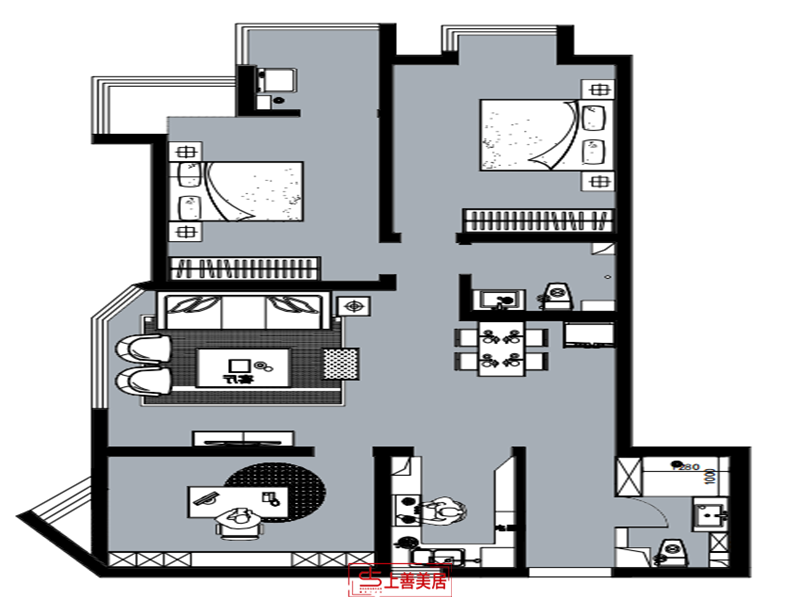 仁和嘉園110/110㎡/現(xiàn)代