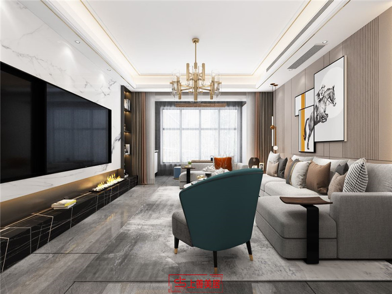 公園首府/140㎡/現(xiàn)代風