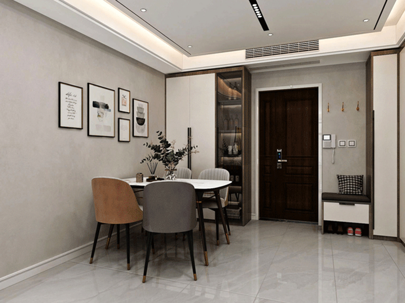 華濰公寓120平現(xiàn)代風(fēng)格 入戶