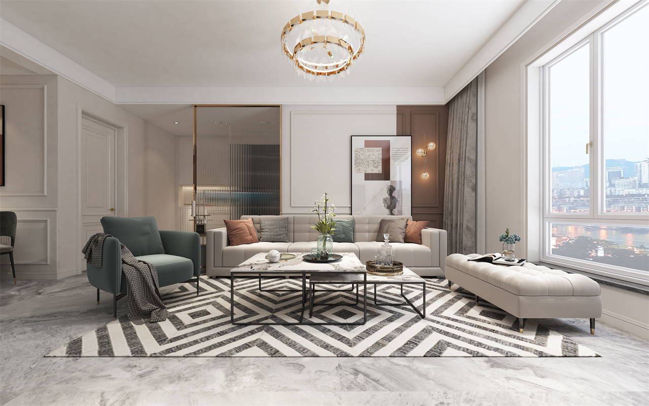 富貴城/118㎡/現(xiàn)代簡約