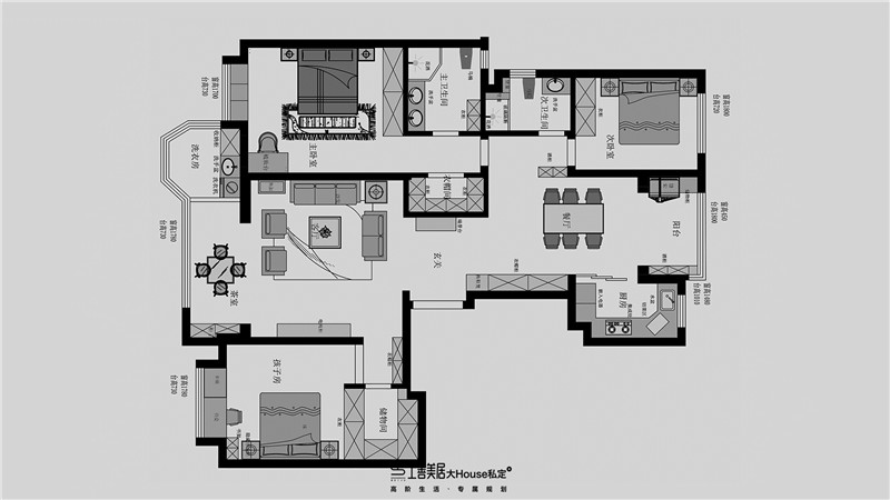 榮盛華府/190㎡/簡約