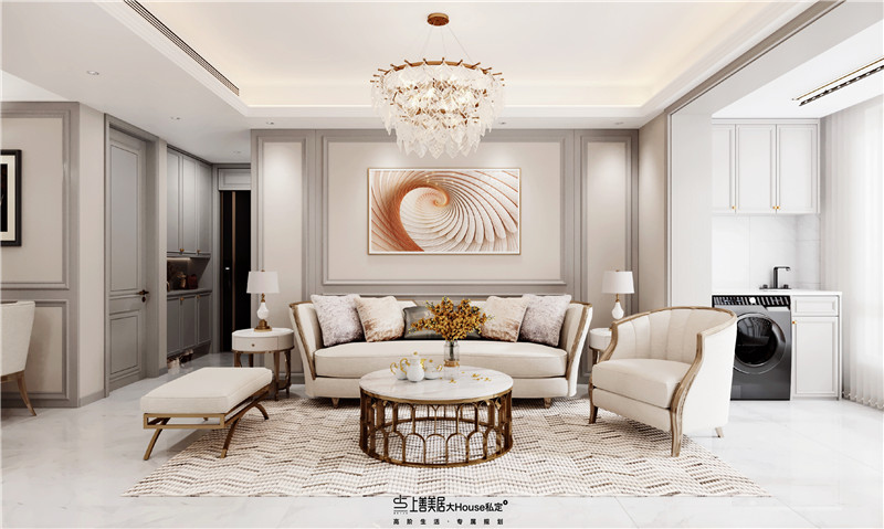 保利時(shí)光/130㎡/美式