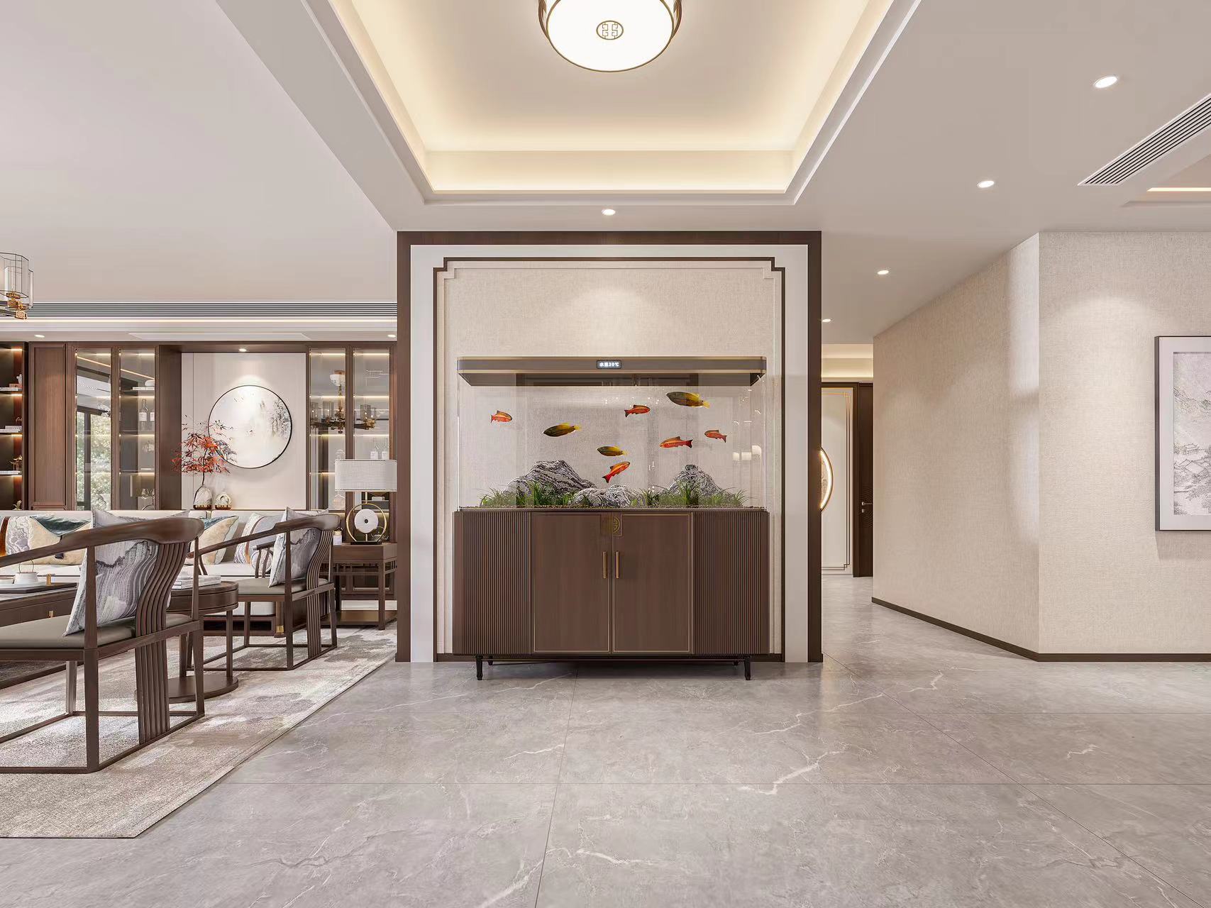 國(guó)仕山/245㎡/新中式