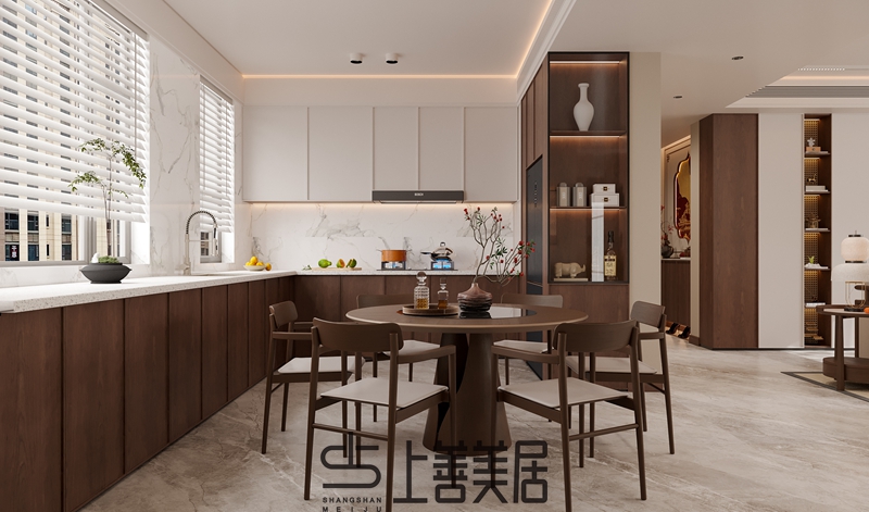 豐瑞苑四室兩廳宋式美學(xué)裝修設(shè)計