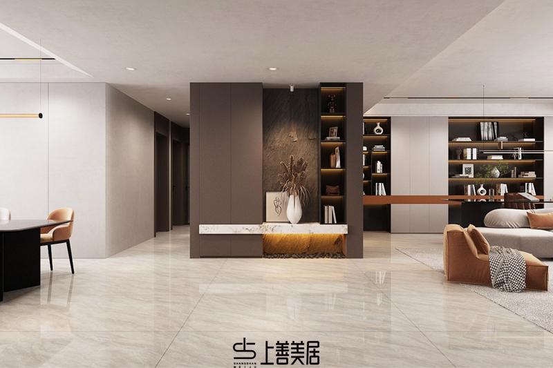 正基九宸251平四室兩廳意式極簡裝修設計