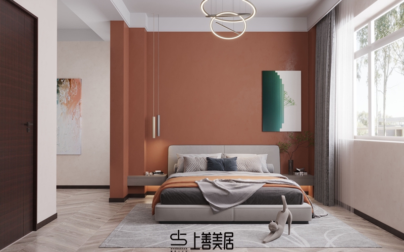 秀水名邸200平米新中式裝修案例