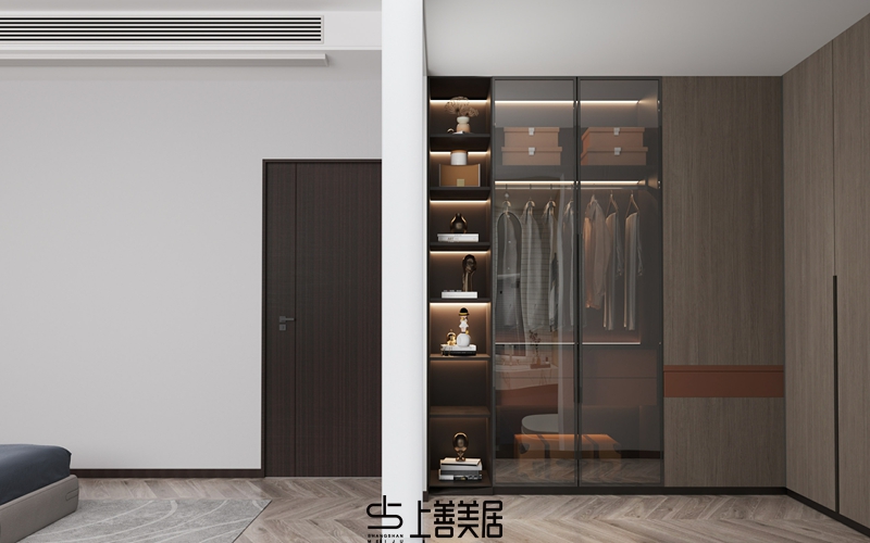 秀水名邸200平米新中式裝修案例