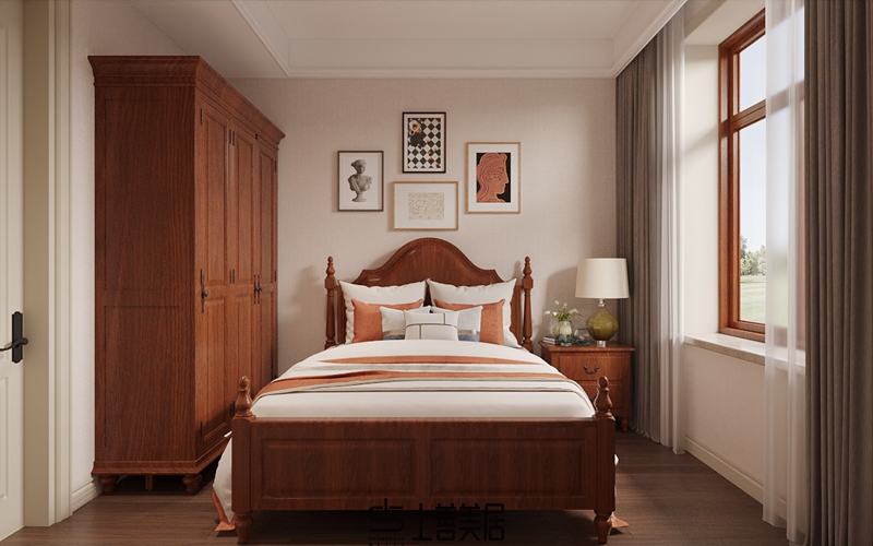 德賢華府160㎡美式裝修案例