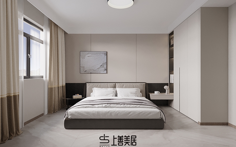 國(guó)仕山140㎡現(xiàn)代簡(jiǎn)約裝修效果圖