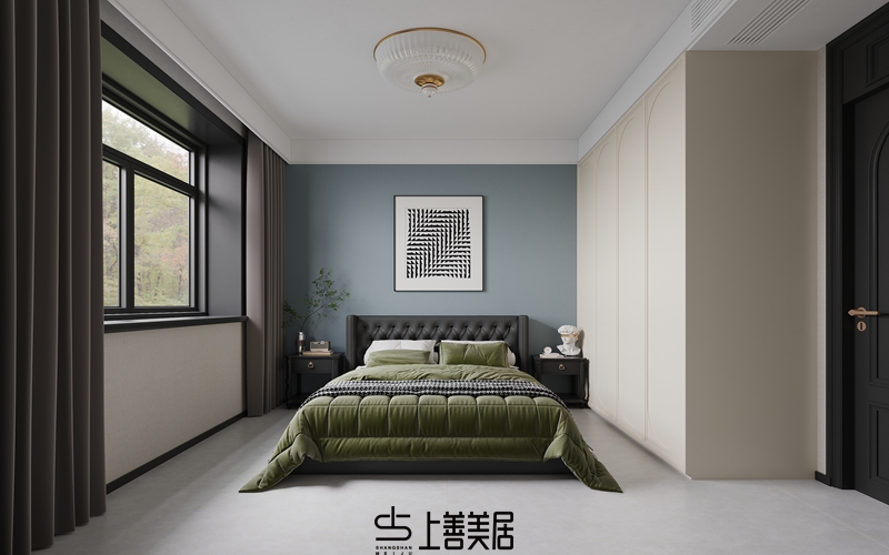 芯科苑128平美式風(fēng)格裝修案例