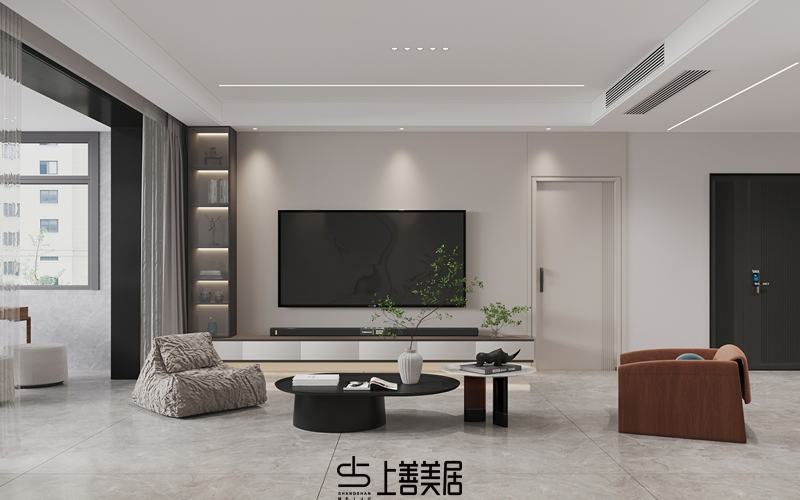 德賢華府160平簡(jiǎn)歐風(fēng)格效果圖