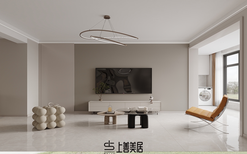 國仕山130平現(xiàn)代簡約裝修設(shè)計(jì)06