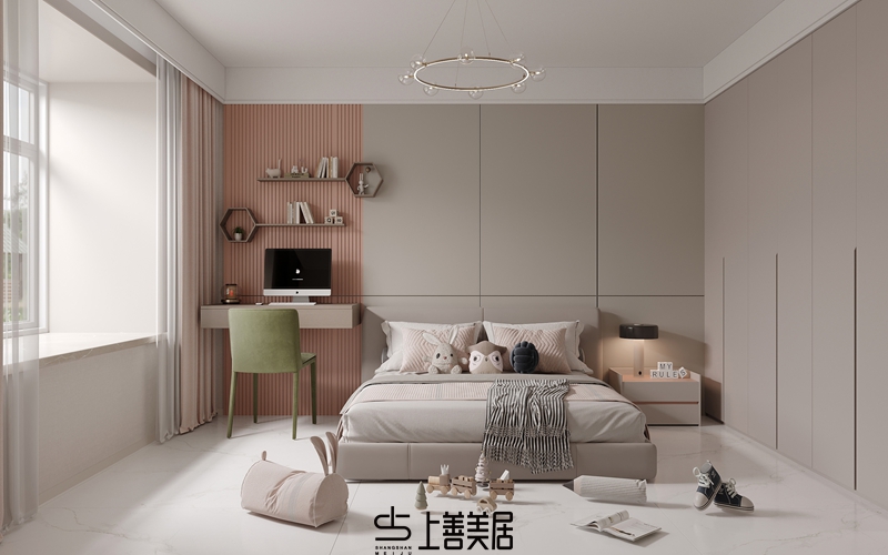 康城紫玉府140現(xiàn)代簡約風(fēng)格效果圖08