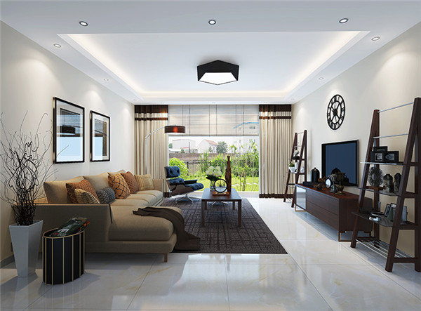 港式風(fēng)情-客廳