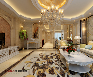 紅石原著500平米歐式裝修效果圖