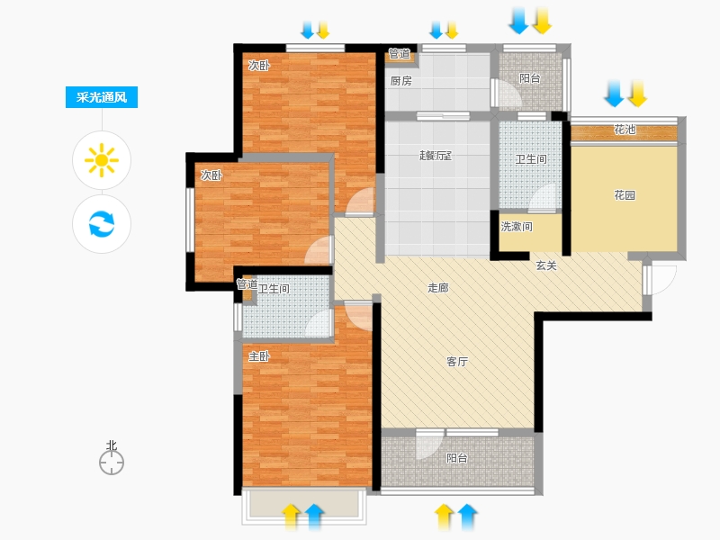 采光通風(fēng)圖