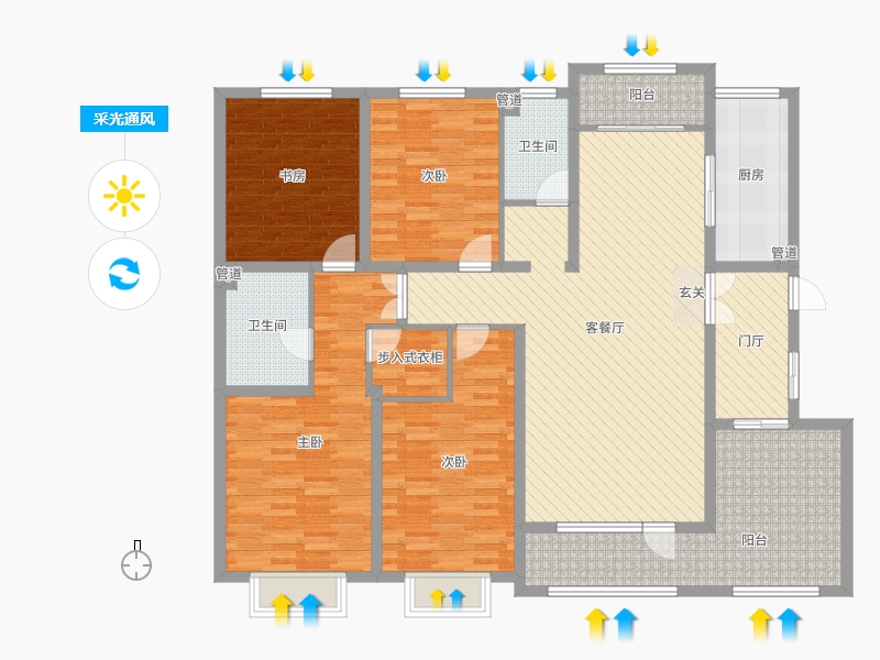 采光通風(fēng)圖